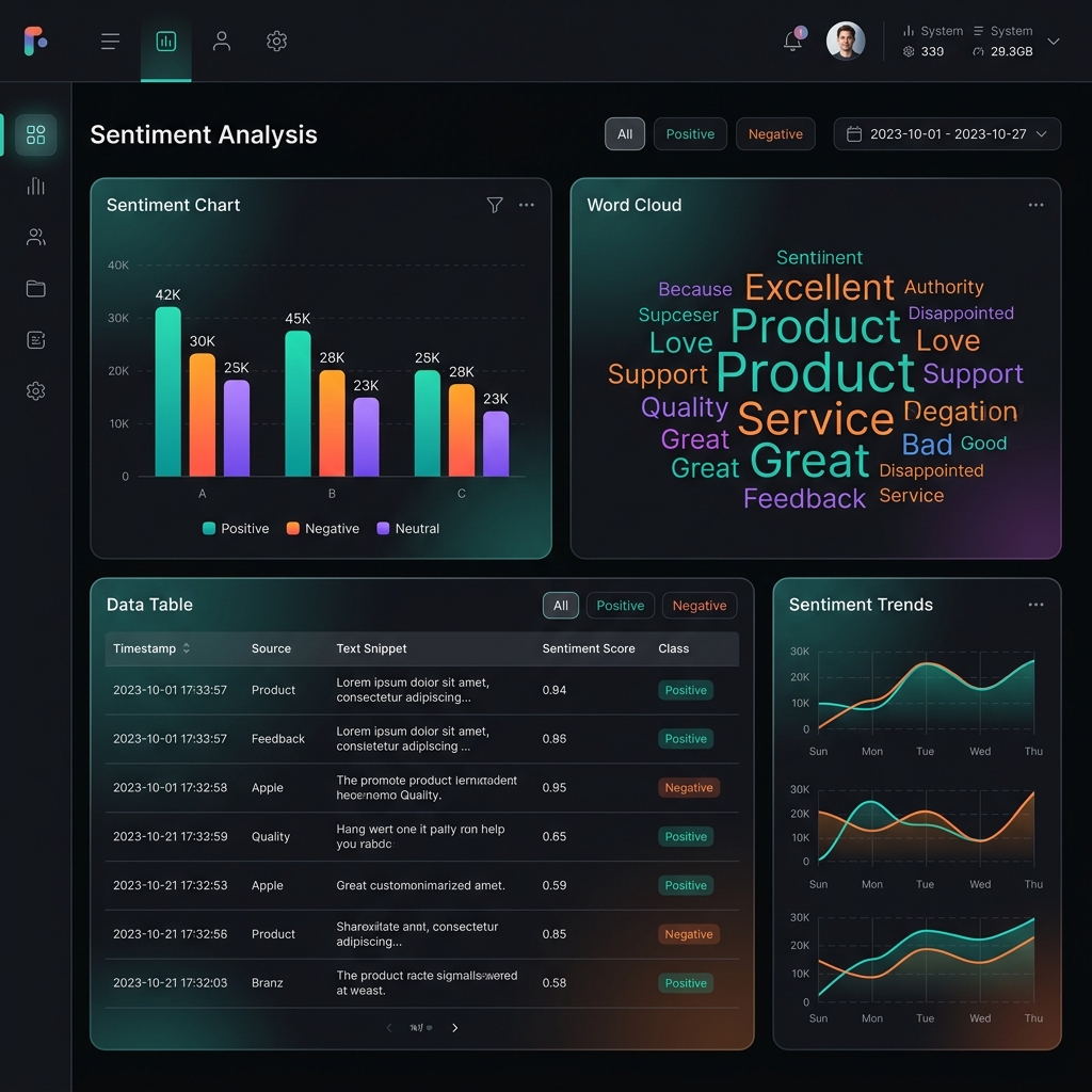 Sentiment Analysis Dashboard